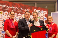 ブリュッセル航空、サッカーベルギー代表を20年までサポートへ…選手権中に臨時便も 画像