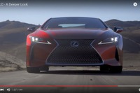 レクサス LC500 、最上級クーペが駆け抜ける［動画］ 画像