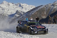 【WRC 開幕戦】VW セバスチャン・オジェ、ラリーモンテカルロ3連覇を達成 画像