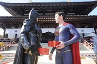 バットマン、スーパーマンが豆まき…増上寺で「正義」アピール 画像