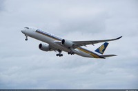 シンガポール航空の A350XWB 初号機、初飛行に成功 画像