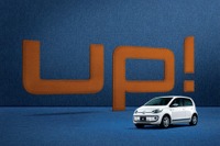 VW up! にカジュアルな限定車「ジーンズ up!」…専用シートカバー採用 画像