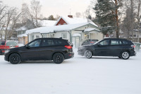 BMWの「7人乗り X1」ノーマルモデルと比較 画像