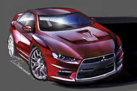 【デトロイトモーターショー07】三菱、プロトタイプX を披露…ランエボ 画像