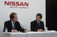 【日産 AD 新型発表】志賀COO、商用車の波及効果を追求 画像