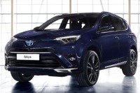 【ジュネーブモーターショー16】トヨタ RAV4 ハイブリッドに「サファイア」…全身ブルー 画像