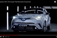 トヨタの小型SUV、C-HR …ダイナミックに駆ける［動画］ 画像