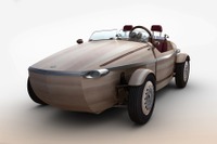 住友林業、トヨタの木を使ったコンセプトカー向け外板を開発・供給 画像
