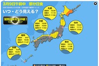 西日本の日本海側や北日本で3月9日に部分日食…東南アジアの皆既日食は生中継 画像