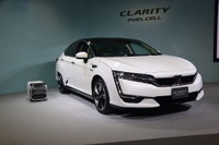 【ホンダ クラリティ フューエル セル】三部執行役員「更なるコスダウン必要も単独では厳しい」 画像
