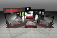 【東京モーターサイクルショー16】ブリヂストン、BATTLAXの世界観を演出 画像