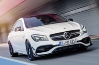 【ニューヨークモーターショー16】メルセデス CLA 、「AMG 45」にも改良新型…381馬力ターボ継続 画像
