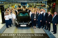 メルセデス、ハンガリー工場に投資…次世代コンパクトカー生産へ 画像
