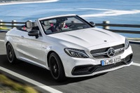 【ニューヨークモーターショー16】メルセデス Cクラス カブリオレ に最強の「AMG 63」…510馬力 画像