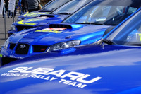 【スバルファンミーティング】歴代WRCスバルブルー集結、新井敏弘駆るインプレッサ98に度肝抜く 画像