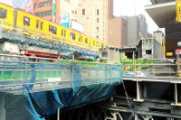 東横線の旧高架、銀座線の新たな軌道…渋谷［フォトレポート］ 画像