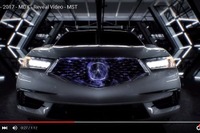 アキュラ MDX に2017年型、新世代アキュラ顔を初採用［動画］ 画像