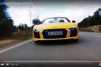 アウディ R8 新型にスパイダー、540馬力を解き放つ［動画］ 画像