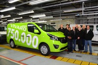 オペルの主力商用車 ヴィヴァーロ、累計生産75万台…15年で達成 画像