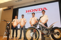 【トライアル世界選手権 日本GP】ホンダ勢、ファンを前に「ベスト尽くす」 画像