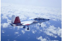 三菱重工、国産ステルス機「X-2」の初飛行に成功 画像
