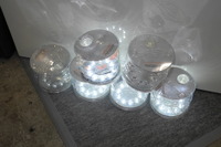 【テクノフロンティア16】電池いらずの防水型LEDソーラーランタン、8時間充電で8時間点灯…篠原電機 画像