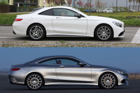 メルセデスAMG S63クーペ にコンパクトモデル!? 謎のベンツの正体は… 画像