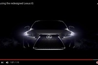 レクサス IS に改良新型、アグレッシブに進化［動画］ 画像