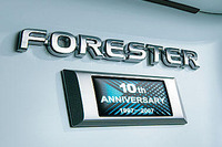 スバル フォレスター に発売10周年記念特別仕様車を設定して発売 画像