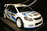 【東京オートサロン07】スズキ SX4 WRCプロトタイプ…期待、大 画像