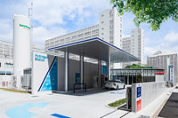 イワタニ水素ステーション大阪森之宮が完成、情報発信施設も併設 画像