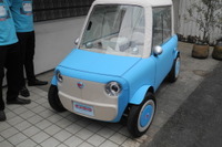 経産省出身のリモノ社長が超小型EVを試作、布製ボディで着せ替えが可能 画像