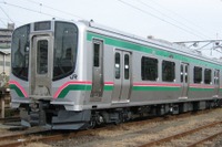 JR東日本、仙台地区に4両固定編成のE721系導入で混雑緩和…11月頃から 画像
