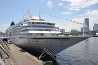 日本の豪華大型クルーズ船が名古屋ガーデンふ頭に同時入港でイベント開催…5月31日 画像