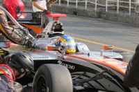 【スーパーフォーミュラ 第2戦】連覇狙う石浦宏明、岡山での巻き返しに向けて金曜トップ発進 画像
