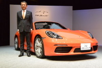 【ポルシェ 718ボクスター】七五三木社長「RC FやGT-Rもライバルに」 画像