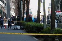 バイクから銃撃、乗用車の男性が死亡 画像