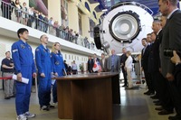 大西宇宙飛行士、ロシアモジュールとソユーズ宇宙船の最終試験に合格 画像