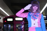西武鉄道ときゃりーぱみゅぱみゅさんのコラボ列車「出発しんこー!」 画像