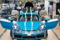 ポルシェ 718ケイマン 、ドイツ工場で生産開始 画像