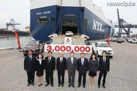 三菱自動車、タイからの輸出累計300万台に 画像