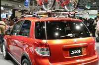 【東京オートサロン07】スズキ SX4 BIKE SPECIAL…山をめざせ 画像
