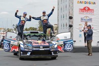 【WRC 第6戦】VW、ラトバラ選手とオジェ選手がダブル表彰台を獲得 画像