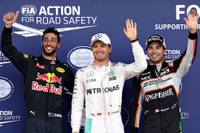 【F1 ヨーロッパGP】ロズベルグがポール獲得、初開催のバクーは予選も波乱の連続 画像