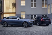 ボルボ S90 と V90 新型、Rデザイン が早くも登場 画像