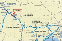 中央道小早川橋と弓振川橋をリニューアル 10月から 画像