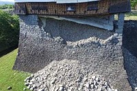 熊本城修復にドローン活用…国土地理院ランドバードで石垣を撮影 画像