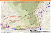 国道57号の復旧ルートを仮設定…地域住民に提示 画像