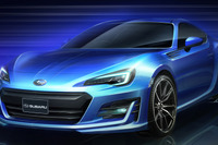 【スバル BRZ 改良新型】スバルのヘキサゴンと飛行機のDNAを強調 画像