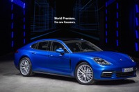 ポルシェ パナメーラ 新型、V6ツインターボは燃費11%向上 画像